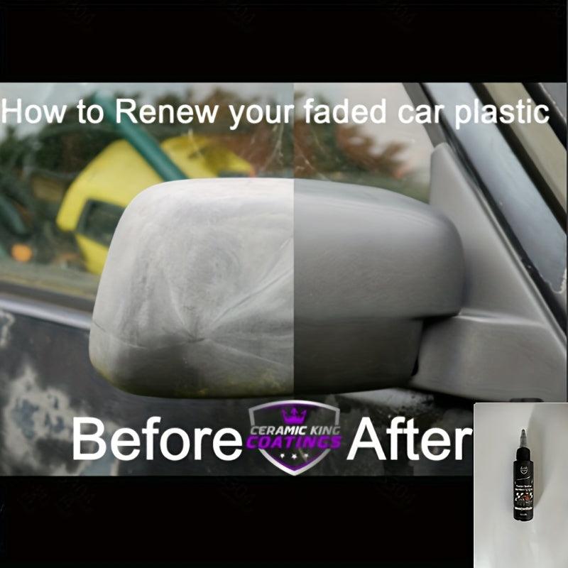 Permanent Plastic Trim Solution Restores Plastic Trim