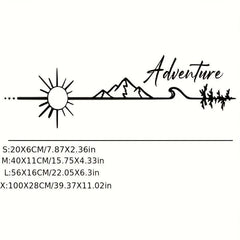 Adventure Outdoor Vinyl Stickers Camping Car SUV Decoration Stickers