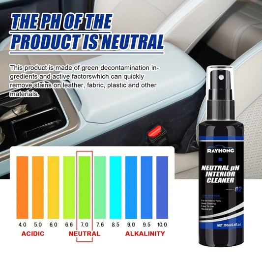 Car Faux Leather Cleaner for Interior Steering Wheel Storage Box Seat