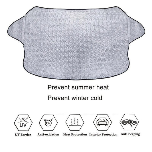 Car Front Window Screen Cover Auto Sun Dust Protector Anti Snow Frost Ice Shield