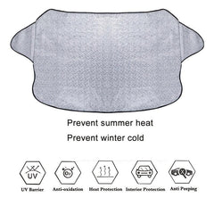Car Front Window Screen Cover Auto Sun Dust Protector Anti Snow Frost Ice Shield