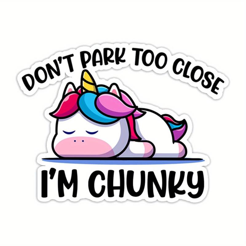 Chunky Sticker Car Laptop Vinyl Decal Truck Window Bumper Decor Gift
