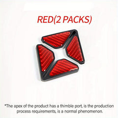 Carbon Fiber Car Door Guard Corner Reflective Stickers