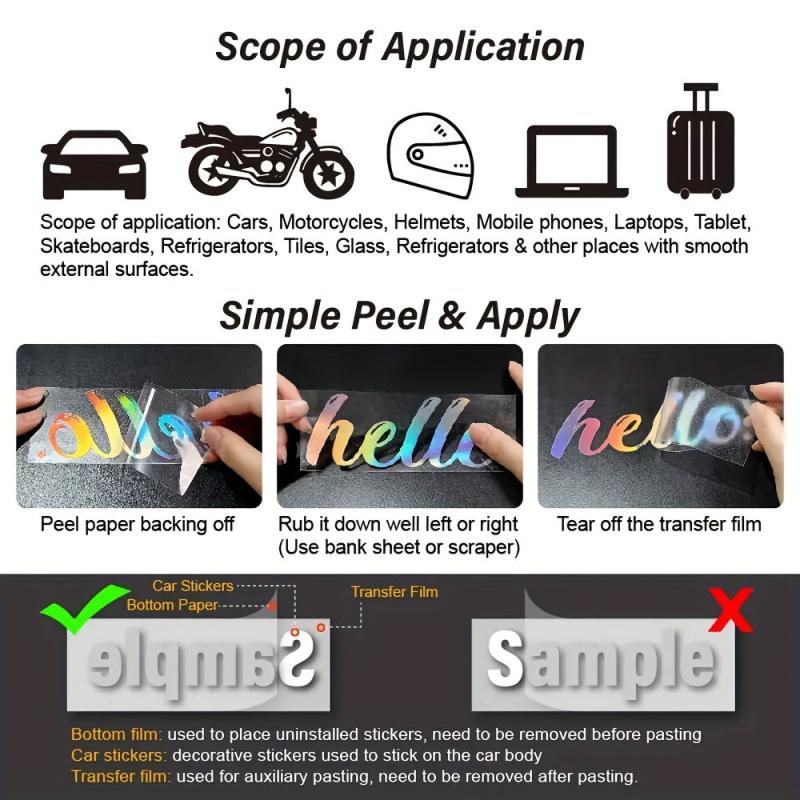 Skeleton Waterproof Vinyl Stickers for Vehicles Motorcycles Helmets