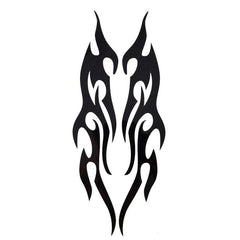Flame Car Sticker Set for Bumper Hood Rearview Mirror Head Cover Scratches