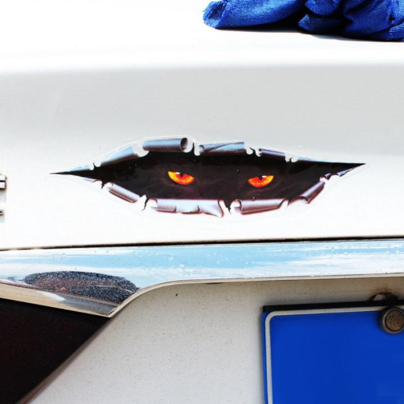 3D Car Auto Windshield Eye Sticker Decal