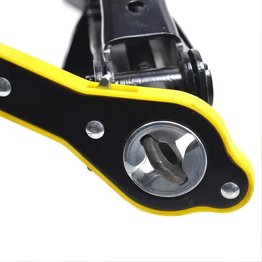 All Purpose Ratchet Wrench & Adapter Set - Car Repair Toolkit Essential