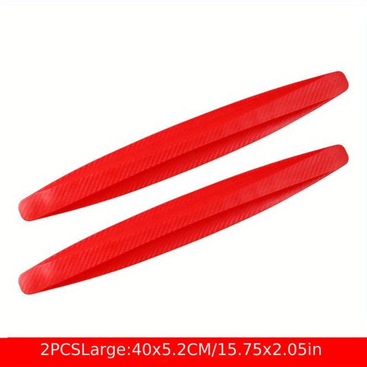 2pcs Car Anti-collision Rubber Corner Bumper Protective Stickers