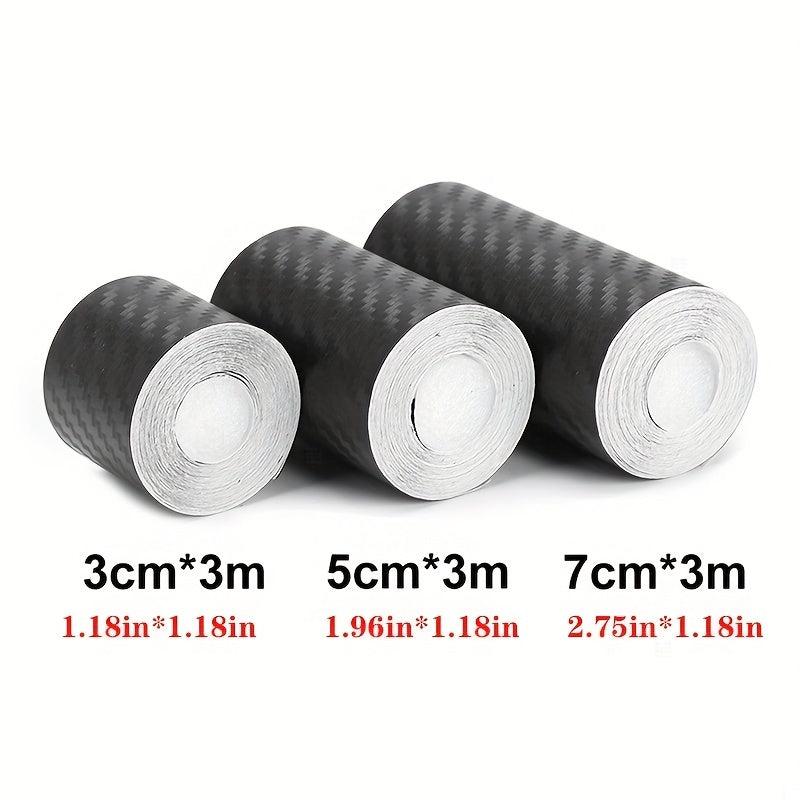 3D Carbon Fiber Car Stickers Scratch Proof T