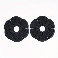 2pcs Car Wiper Hole Protective Covers - Dustproof Silicone Sleeves