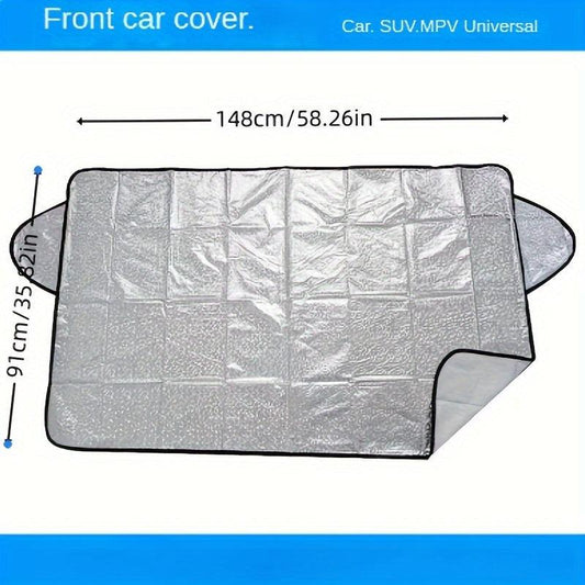Car Front Windshield Snow Cover Anti Frost Anti Freeze Sunshade Winter Snow Bloc