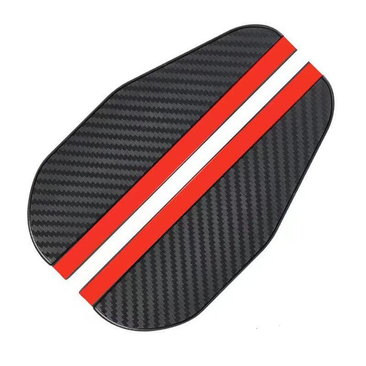 2pcs Carbon Fiber Rear View Mirror Rain Screen