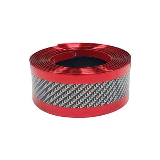 Car Door Sill Protection Strip Carbon Fiber Style Anti-scratch Stickers