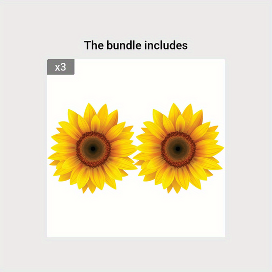 Sunflower Vinyl Waterproof Sticker Decal Car Laptop Wall Window Bumper 7