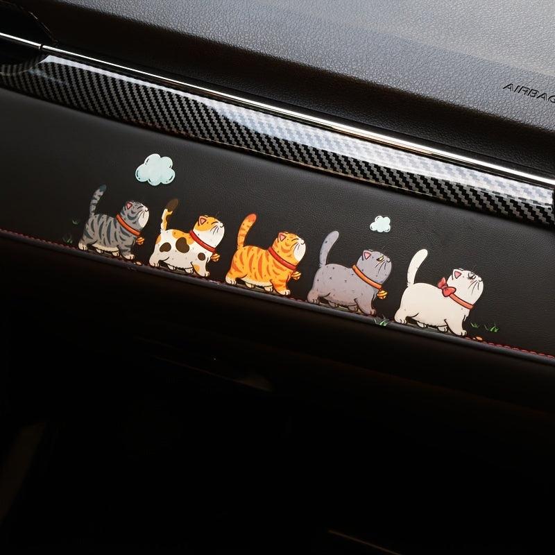 Cartoon Cat Stickers - Cars Motorcycles Water Bottles & More