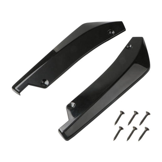 Car Bumper Lip Spoiler Diffuser Scratch Protector Carbon Fiber Side Skirt