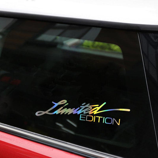 EDITION Vinyl Car Window Sticker Decal Waterproof Sunscreen Reflective