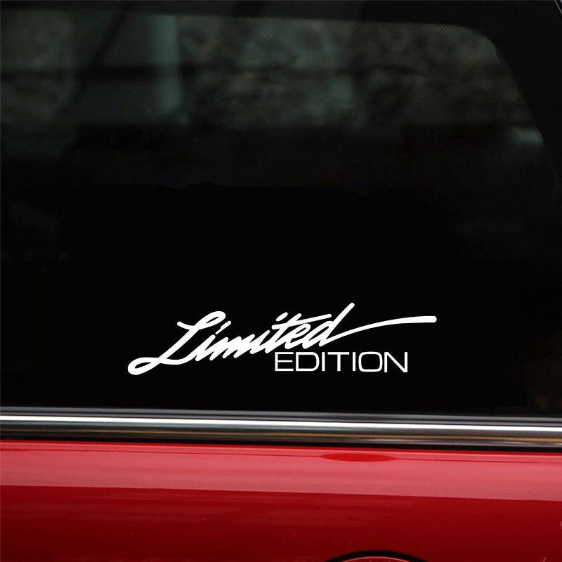 EDITION Vinyl Car Window Sticker Decal Waterproof Sunscreen Reflective