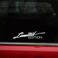 EDITION Vinyl Car Window Sticker Decal Waterproof Sunscreen Reflective