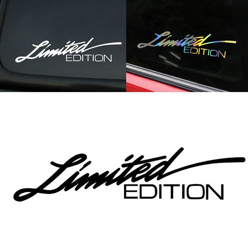 EDITION Vinyl Car Window Sticker Decal Waterproof Sunscreen Reflective
