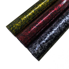 High Glossy PET Liner Forged Flower Carbon Vinyl Film