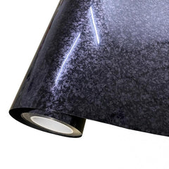 High Glossy PET Liner Forged Flower Carbon Vinyl Film
