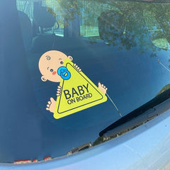 Baby On Board Car Sticker Decal Safety Sign 7.6inch