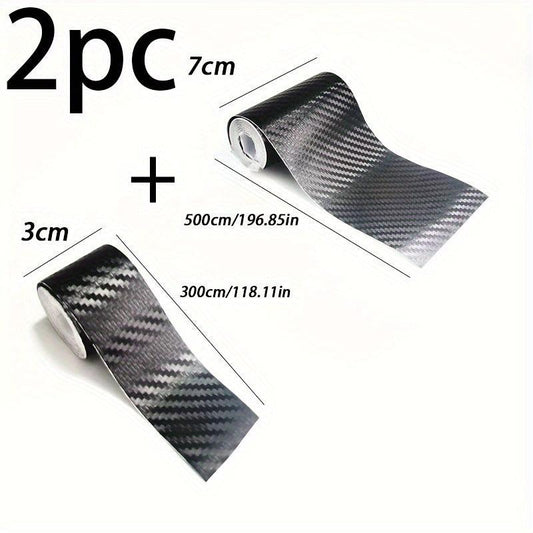 5D Carbon Fiber Anti Step Sticker for Car Doors & Mirrors