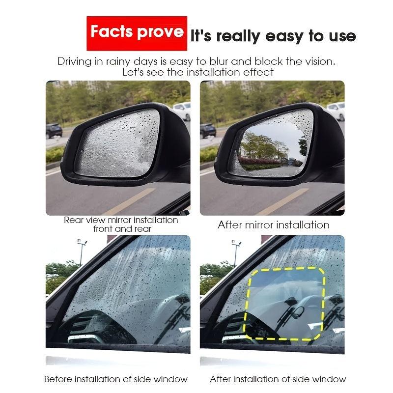 Car Rain Film Anti-glare Rearview Mirror PET Film