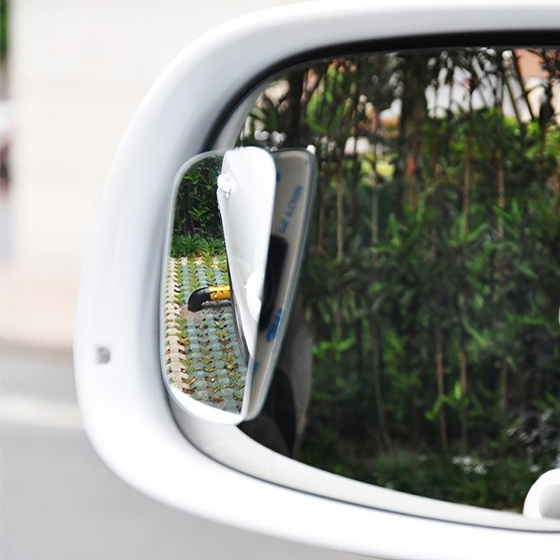 Car Blind Spot Mirror Round Mirror Adjustable Wide Angle Rear View Mirror