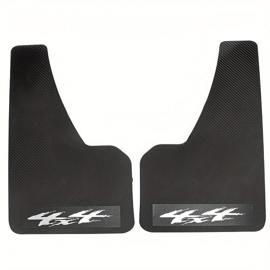 2pcs Carbon Fiber Look Mud Flaps Splash Guards for Auto SUV
