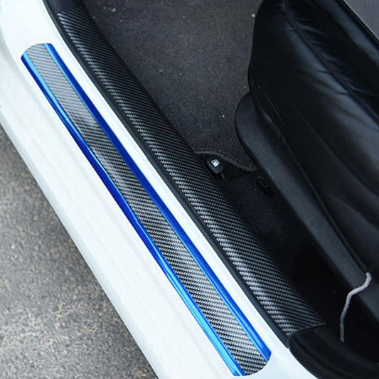 Stylish Threshold Bumper Sticker for Car Door Protection