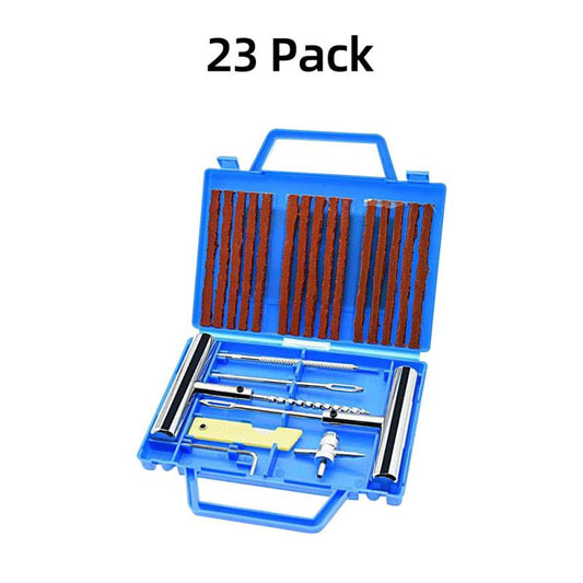 Car Tubeless Tire Repair Kit Puncture Repair Tools With Storage Box