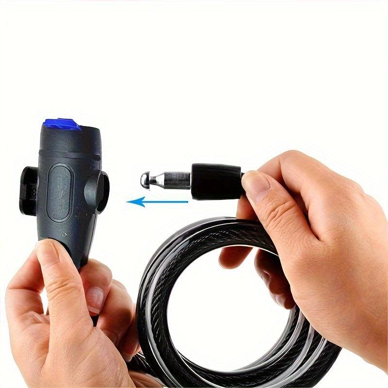 Steel Chain Lock B2 Bike Lock Stainless Steel Cable Safety Lock
