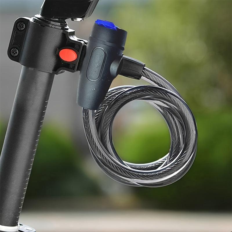 Steel Chain Lock B2 Bike Lock Stainless Steel Cable Safety Lock