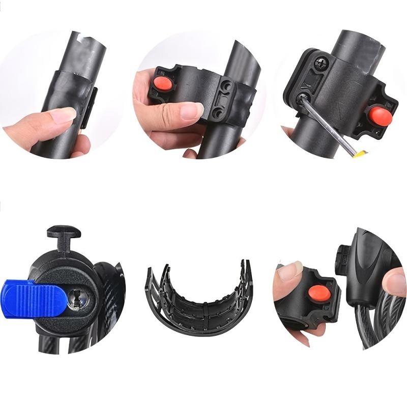 Steel Chain Lock B2 Bike Lock Stainless Steel Cable Safety Lock
