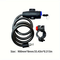 Steel Chain Lock B2 Bike Lock Stainless Steel Cable Safety Lock