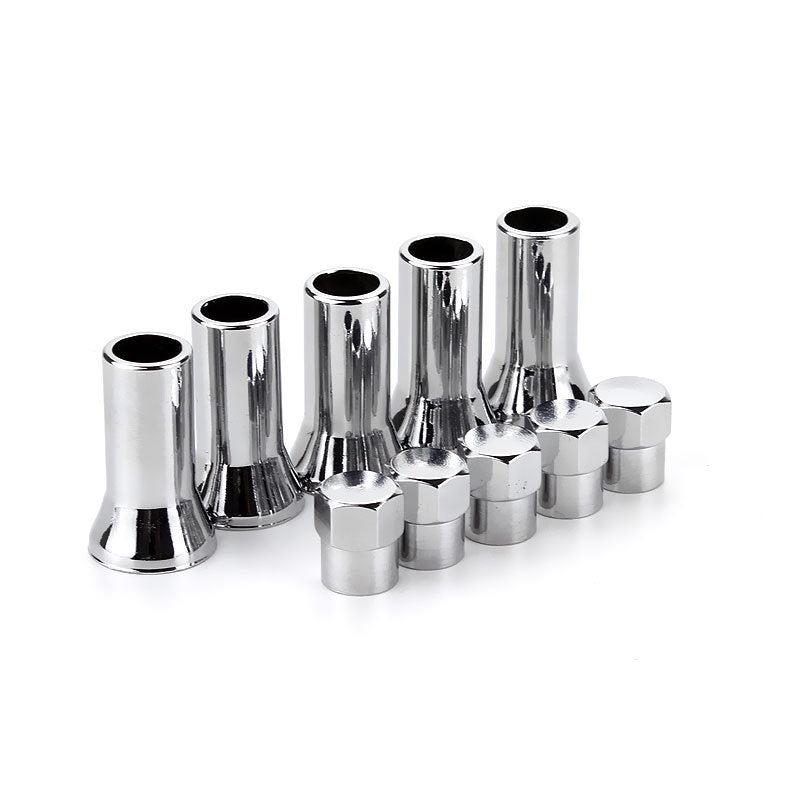 10Pcs Truck Tires Valve Stems Hex Cap Auto Accessories Sleeves