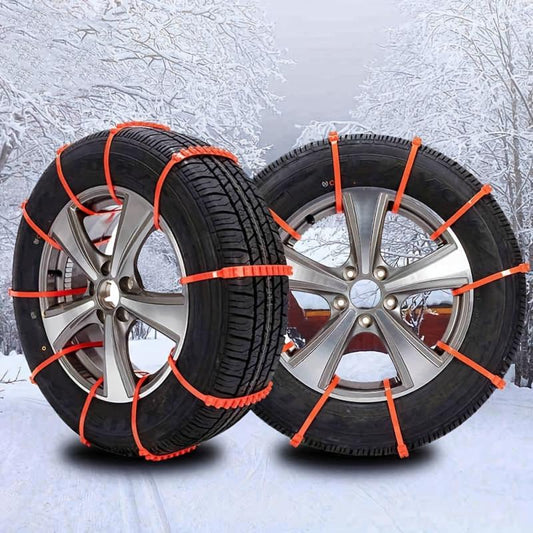 10pcs Car Anti skid Chain Winter Emergency Snow Tire Chain