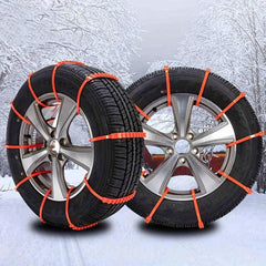 10pcs Car Anti skid Chain Winter Emergency Snow Tire Chain