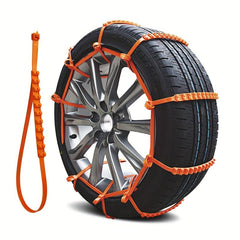 10pcs Car Anti skid Chain Winter Emergency Snow Tire Chain