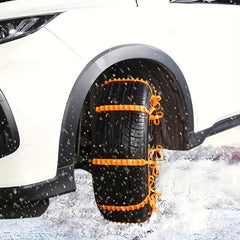 10pcs Car Anti skid Chain Winter Emergency Snow Tire Chain