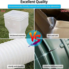 2pcs Telescopic Rain Gutter Drain Pipe Extension for Home Safety
