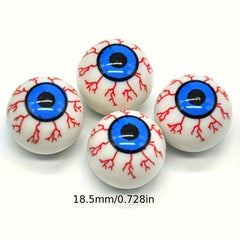 4pcs Football Series Tire Valve Caps for Dustproof Protection