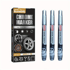 3 Pcs Tire Paint Marker Pens for Graffiti Personality on Car Tires