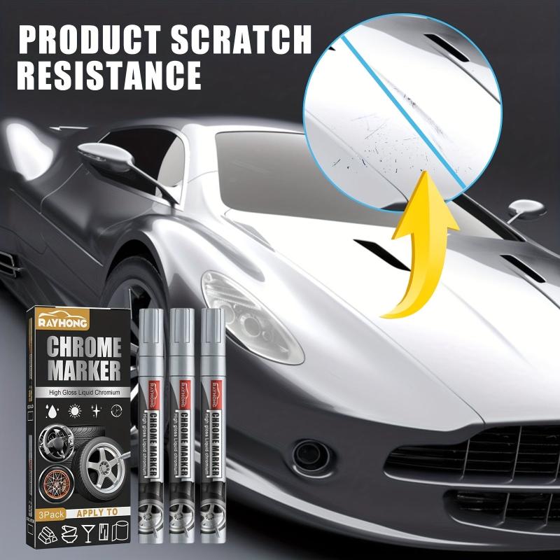 3 Pcs Tire Paint Marker Pens for Graffiti Personality on Car Tires