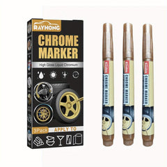3 Pcs Tire Paint Marker Pens for Graffiti Personality on Car Tires