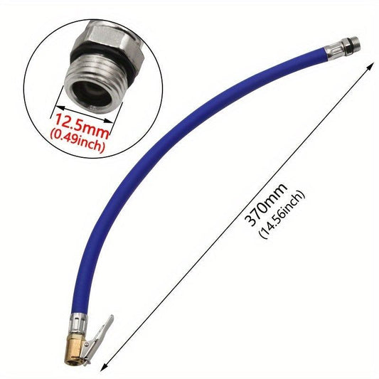 Bicycle Tire Filler Piston Pipe Car Rubber Nozzle Pressure Extension