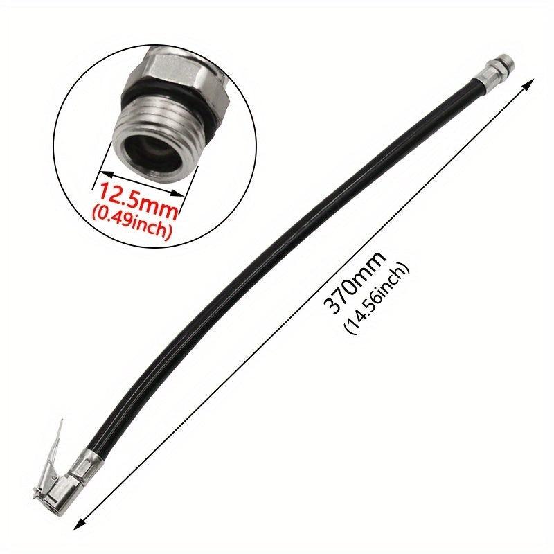 Bicycle Tire Filler Piston Pipe Car Rubber Nozzle Pressure Extension