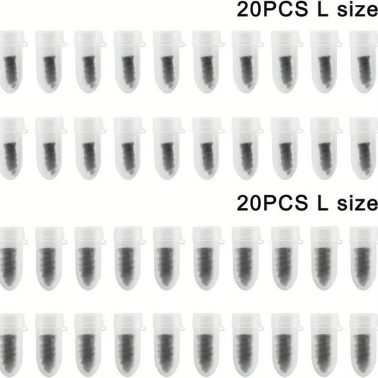40pcs Tire Repair Rubber Nail - Self Service Tire Repair Screws for Car Moto